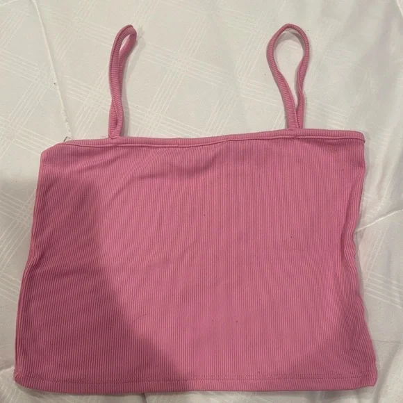 Brandy Melville Pink Tank Top - Picture 2 of 2